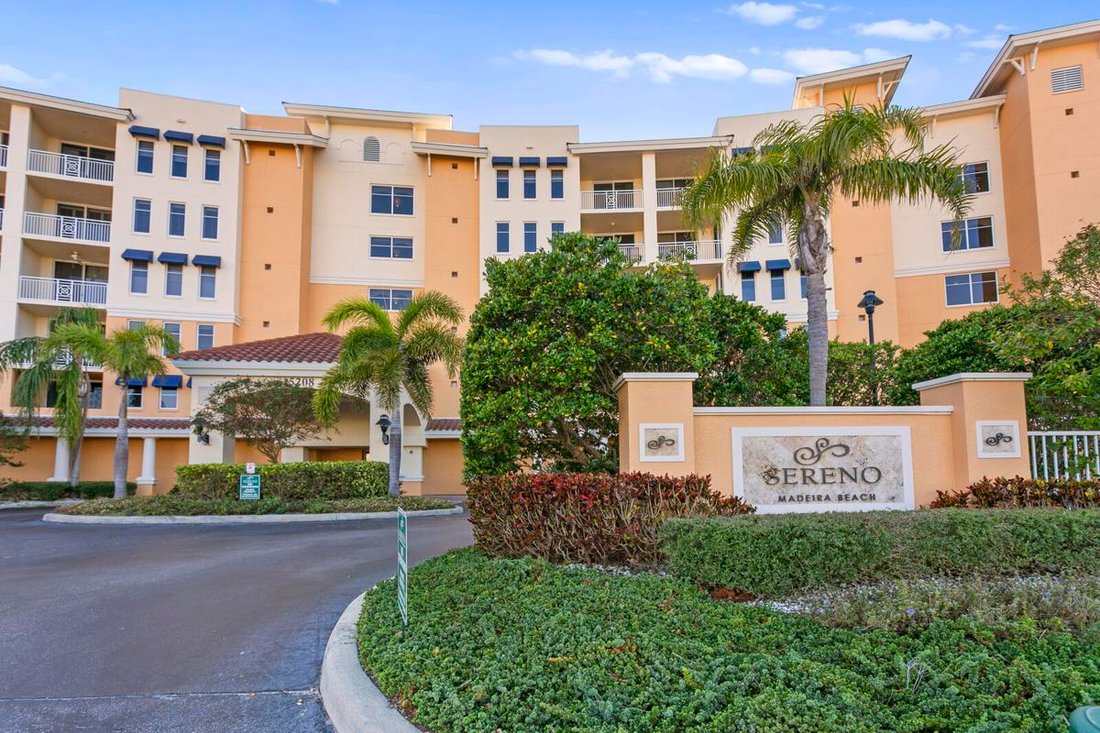 Stunning Penthouse Condo Is Beachfront In Madeira Beach, Florida