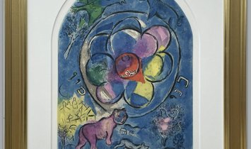 Marc Chagall - The Tribe of Benjamin - Original Lithograph