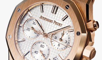 Audemars Piguet 26240OR.OO.1320OR.03 Royal Oak Selfwinding Chronograph 50th Anniversary in Pink Gold