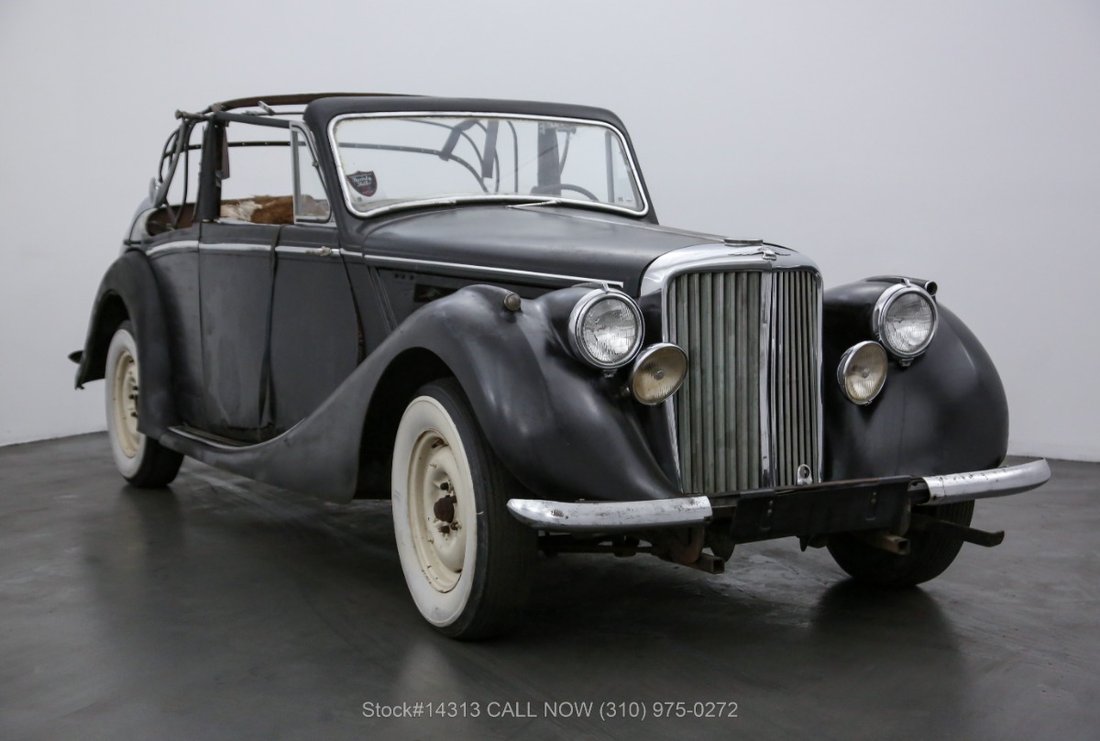 1950 Jaguar Mark V In East Los Angeles, California, United States 