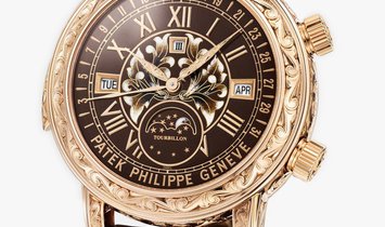 Patek Philippe 6002R-001 Grand Complications, Sky Moon Tourbillon in Rose Gold