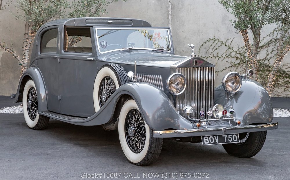 Rare 1933 RollsRoyce 2025 All Weather Tourer For Sale IWM Duxford