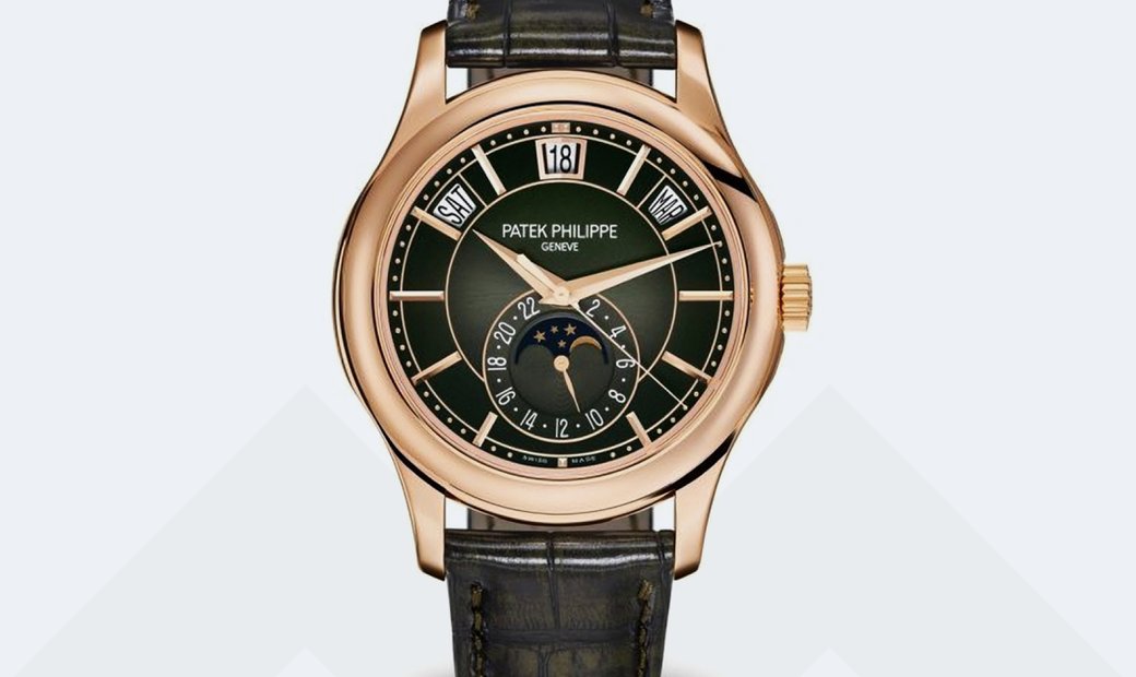 Patek Philippe Complications Annual Calendar, Moon Phases 5205R-011