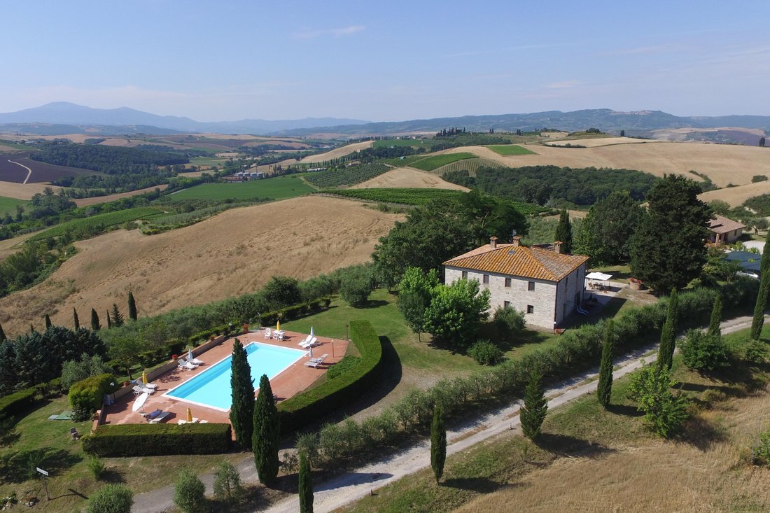Luxury Country House For Sale In Pienza In Pienza, Tuscany, Italy For