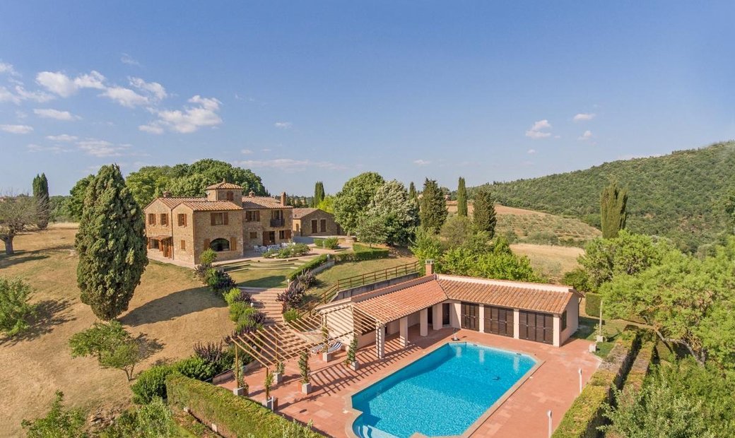 Luxury Country House For Sale In Pienza In Pienza, Tuscany, Italy For
