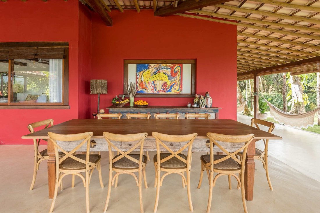 Bah060 Villa Close To Praia Dos Nativos In Trancoso In State Of Bahia