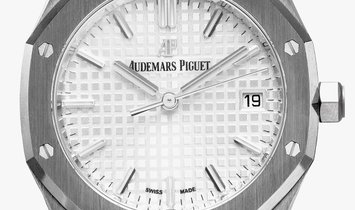 Audemars Piguet Royal Oak 77350ST.OO.1261ST.01 Selfwinding Stainless Steel Silver Toned Dial 