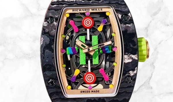 Richard Mille RM 07-03 Litchi BonBon Collection in Carbon and White Quartz Limited Edition (12523082)