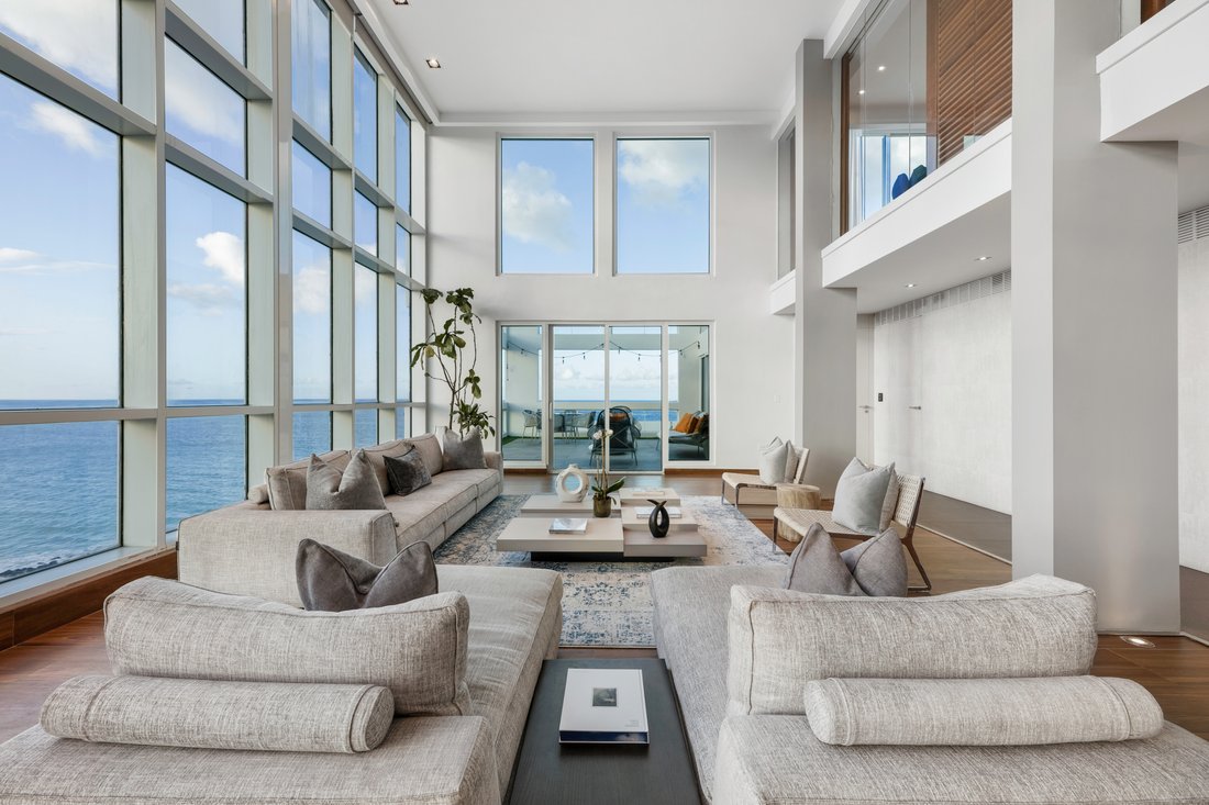 Masterful Beachfront Penthouse In San Juan, San Juan, Puerto Rico For