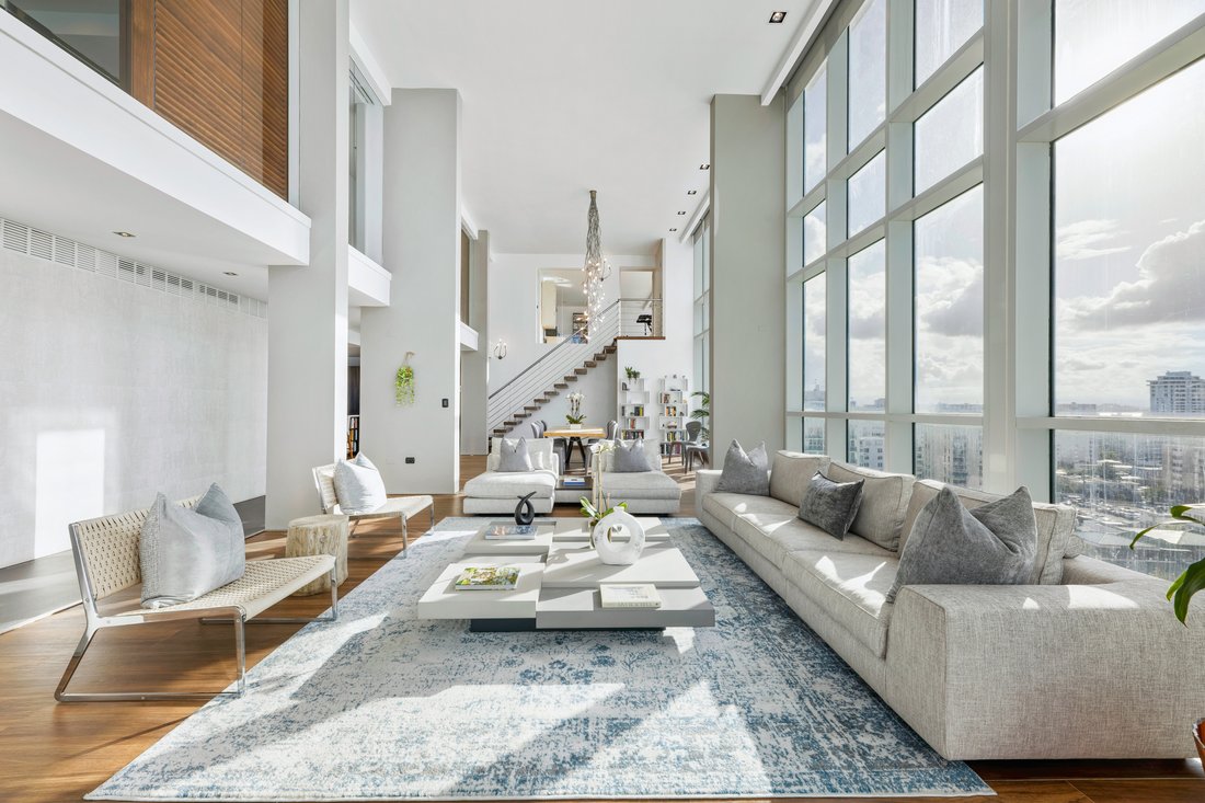 Masterful Beachfront Penthouse In San Juan, San Juan, Puerto Rico For