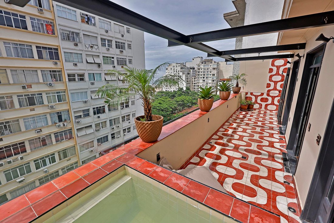 Duplex Penthouse With Sea In Rio De Janeiro, State Of Rio De Janeiro
