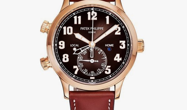 Patek Philippe Complications 7234R-001 Ladies' Travel Time Rose Gold, brown sunburst dial (12525697)