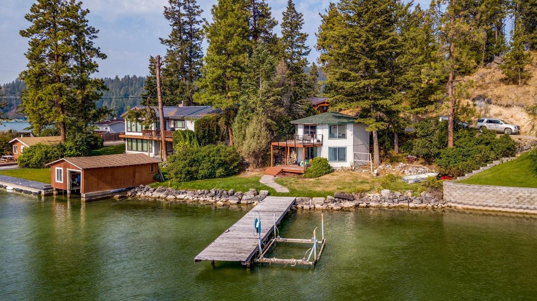 Flathead Lake Cabin With Private Dock In Polson, Montana, United States ...