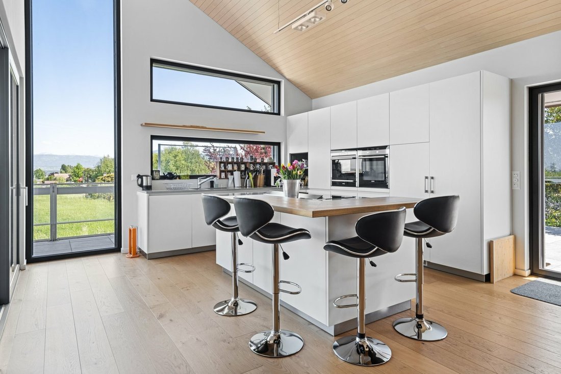 Contemporary Property With Lake View And Swimming In Founex, Vaud