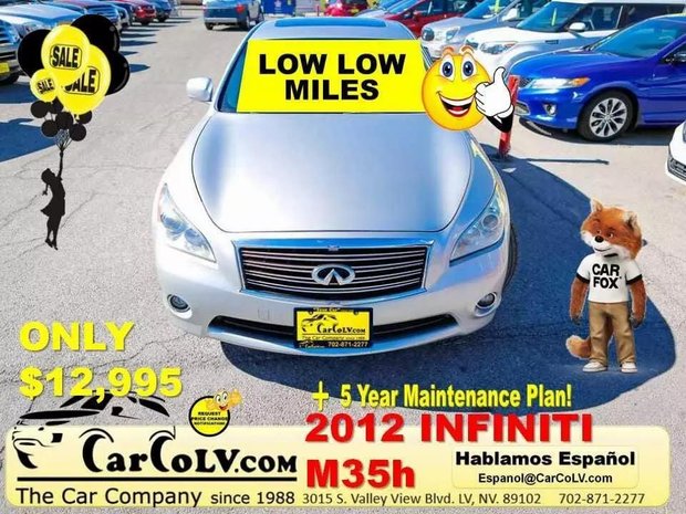 2012 INFINITI M M35h Sedan 4D in Las vegas, NV, United States 1
