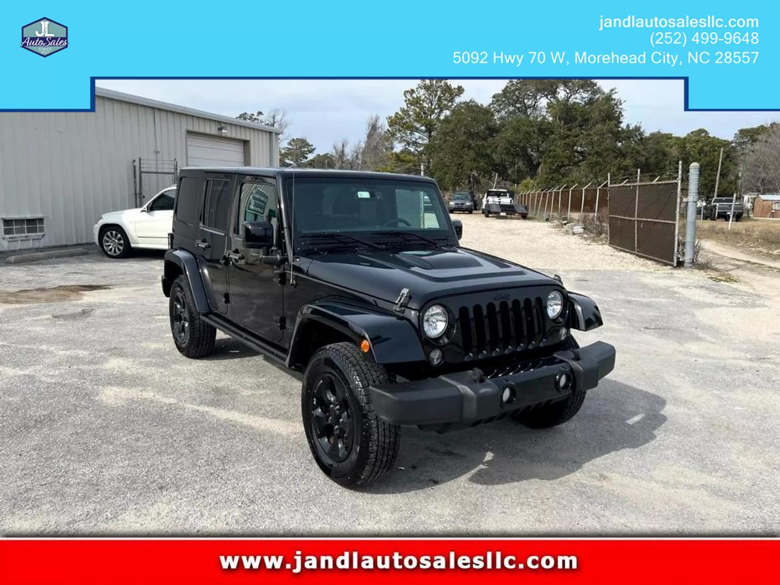 2015 Jeep Wrangler In Morehead City, Nc, United States For Sale (12566484)