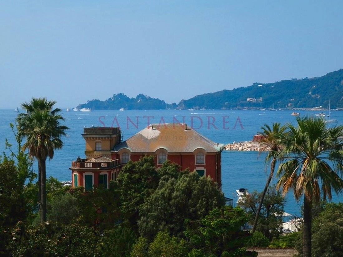 Apartment Wih Amazing Sea View In Rapallo, Liguria, Italy For Sale