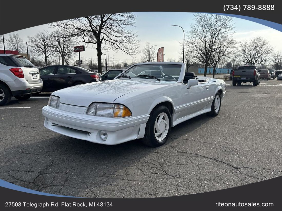 1990 Ford Convertible In Flat Rock, Mi, United States For Sale (12578973)