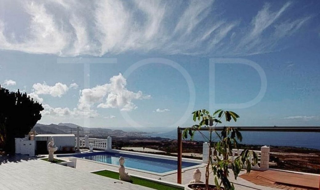 Villa With Pool And Sea Views In Los Menores En Adeje, Canarias, España