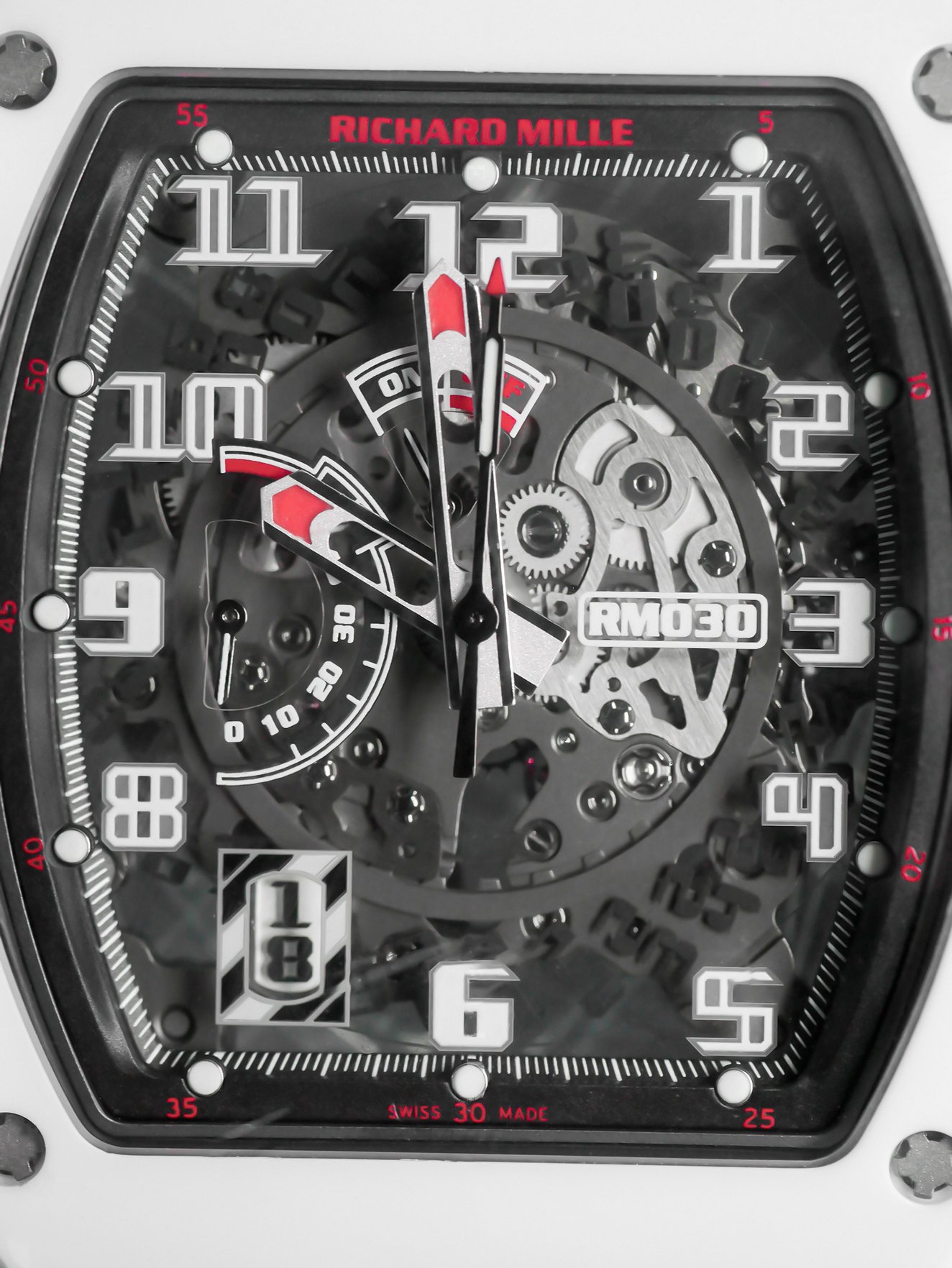 Richard mille clearance white rush