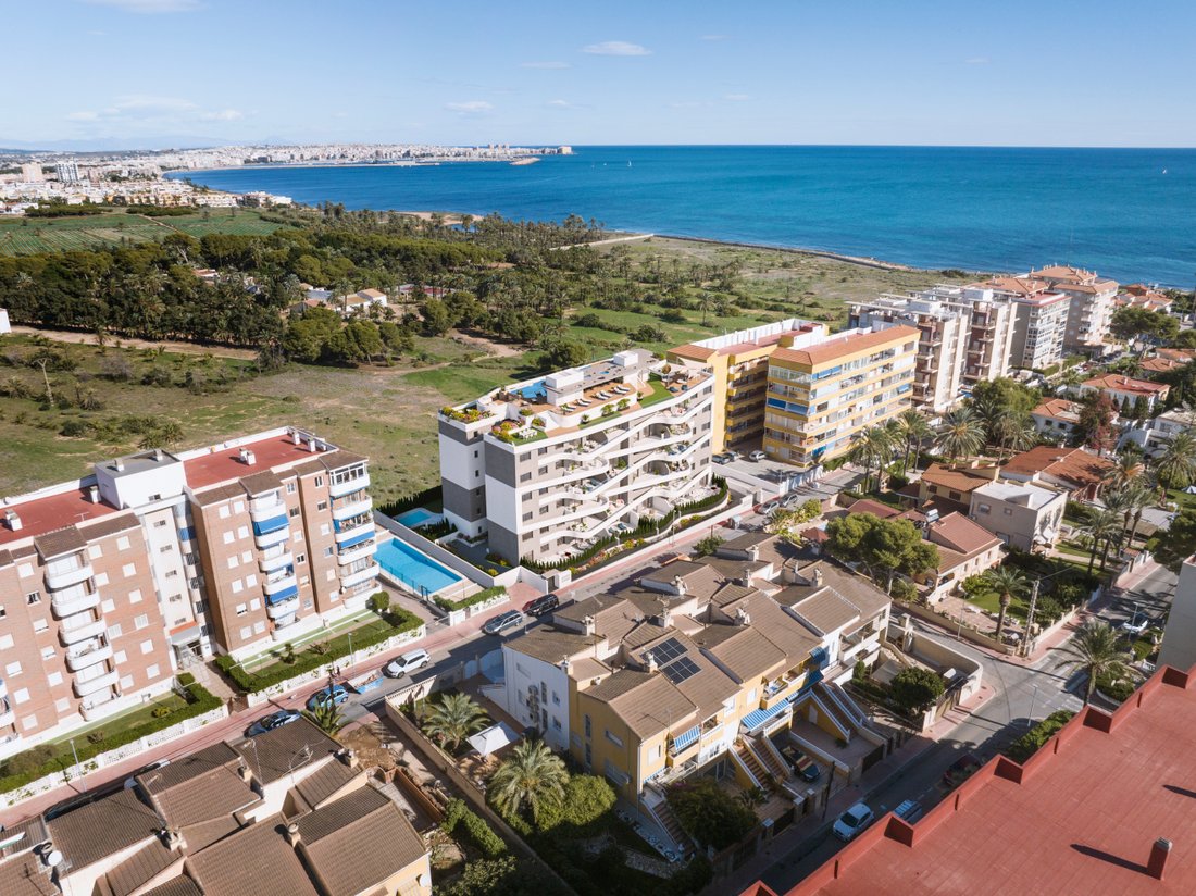 New Build Apartments Just 300 Meters From The Beach In Torrevieja