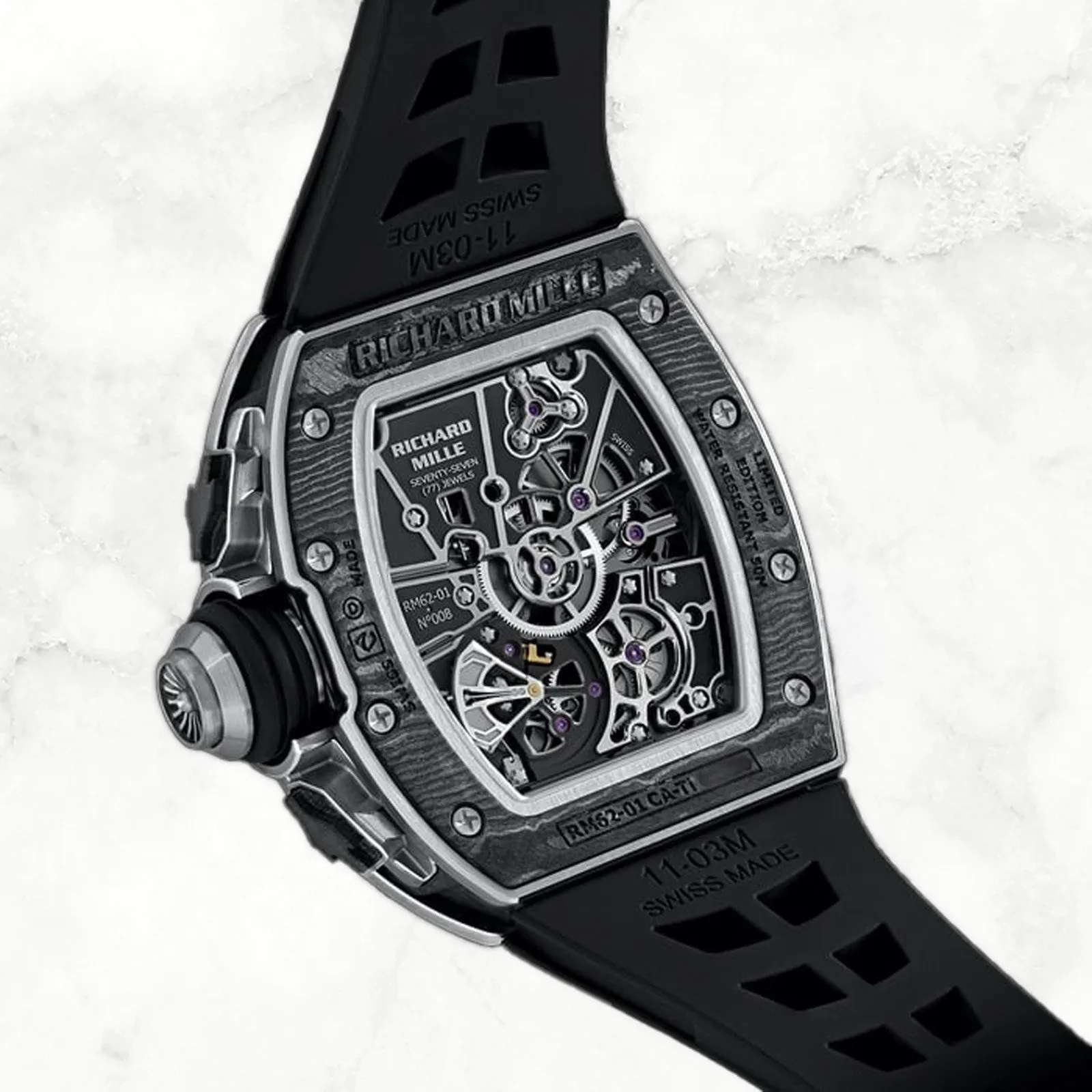 Richard Mille Rm 62 01 Acj Tourbillon In Dubai Dubai United Arab