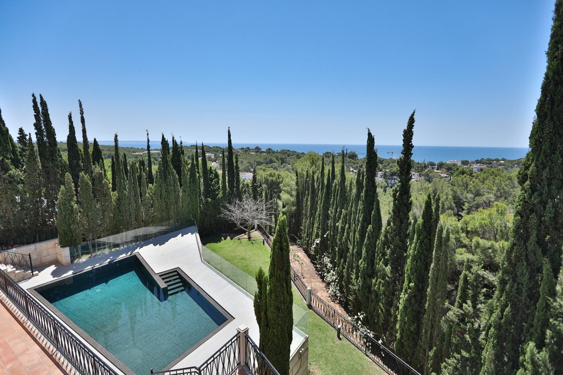 Luxury Villa With Sea Views In Bendinat In In Bendinat, Balearic