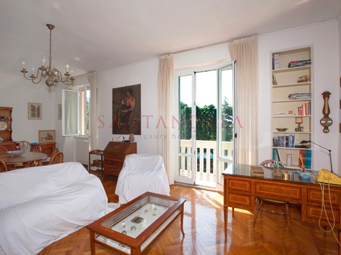 Apartment Wih Amazing Sea View In Rapallo, Liguria, Italy For Sale