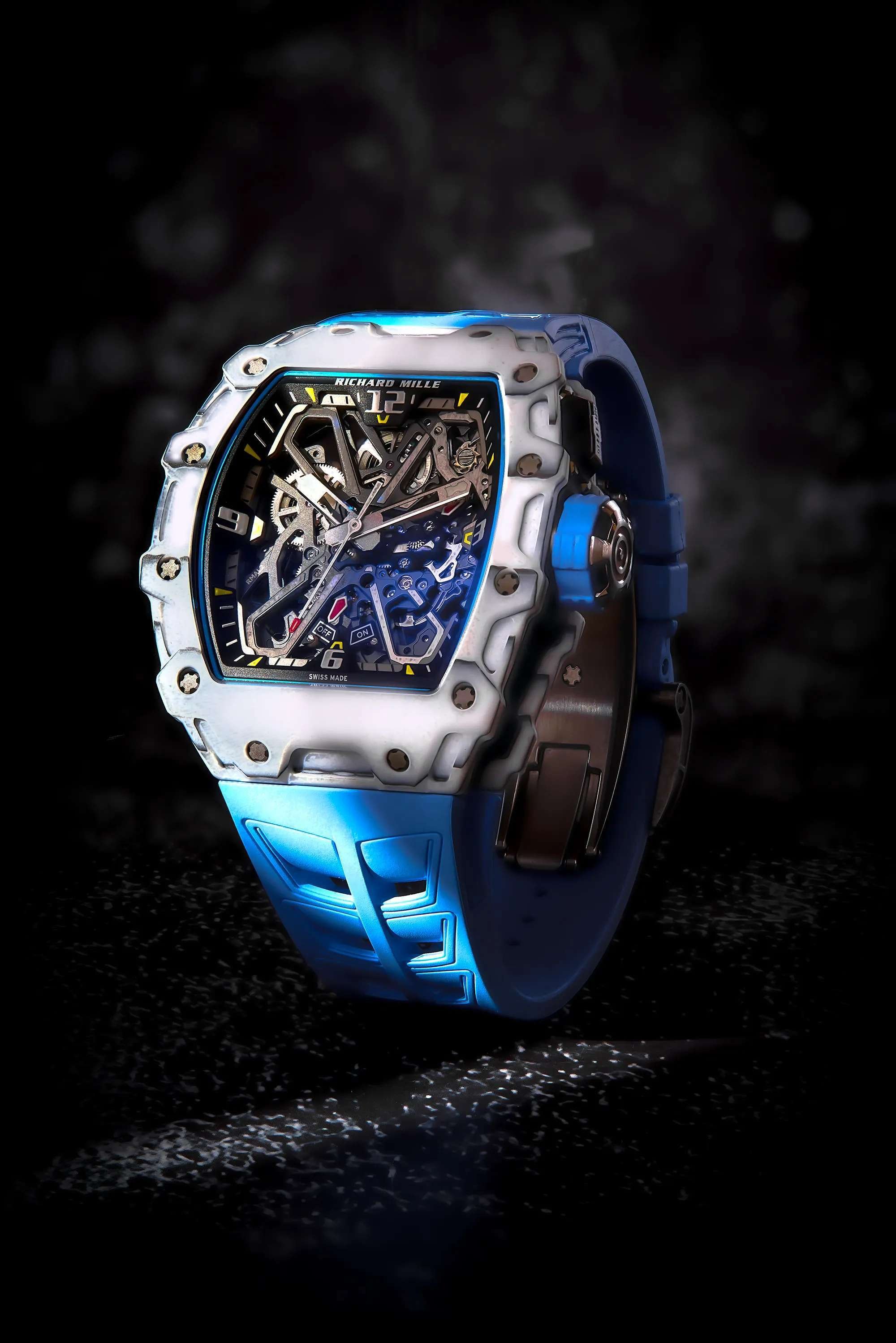 Richard mille blue discount white