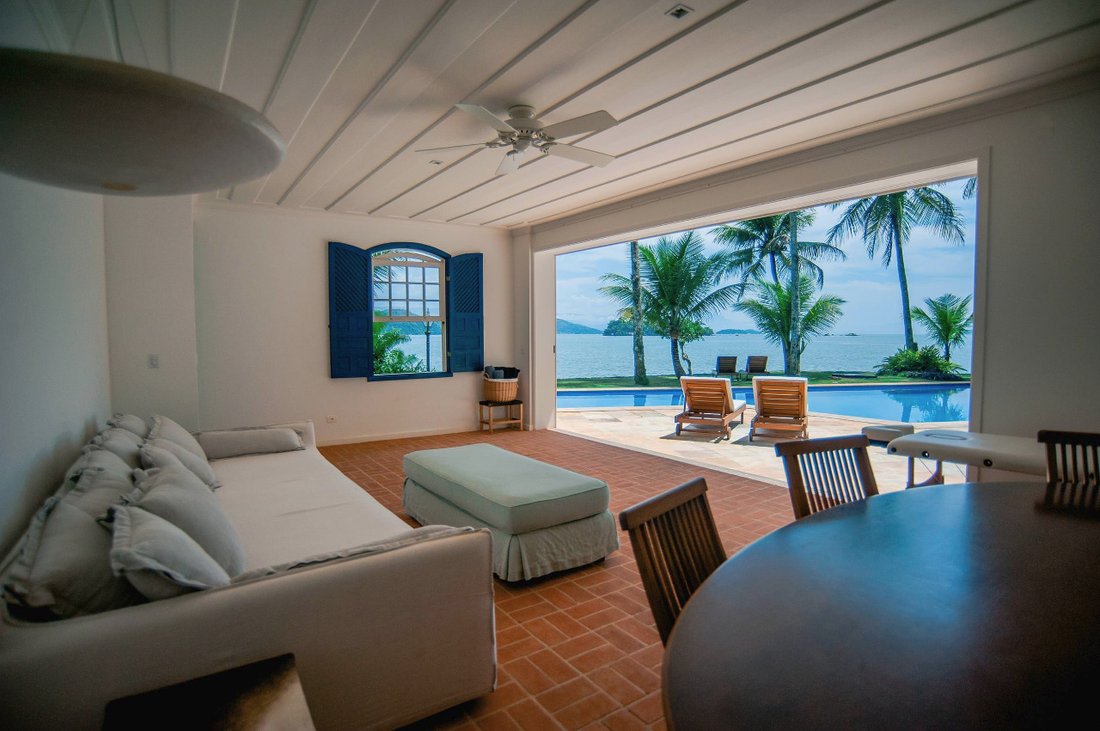 Spectacular 5 Bed Oceanfront In Paraty, State Of Rio De Janeiro, Brazil
