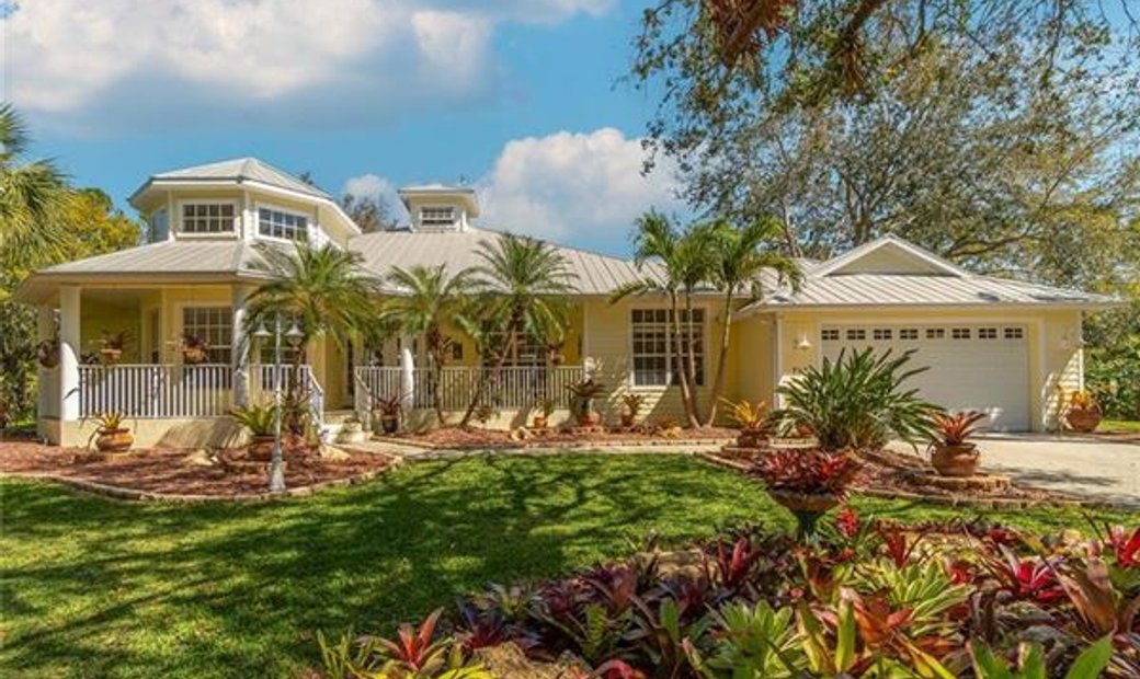 Completely Custom Key West Style Home In Venice, Fl, United States For