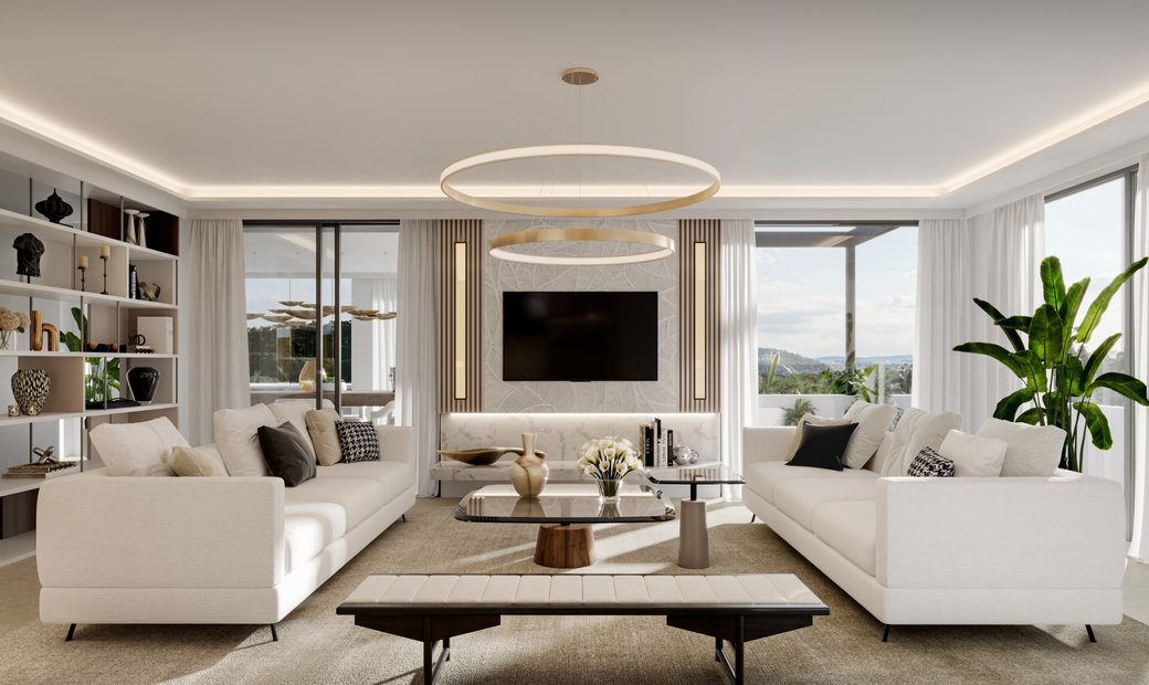 Turnkey Villa, Nordic Design With High Standard In Marbella, Andalusia