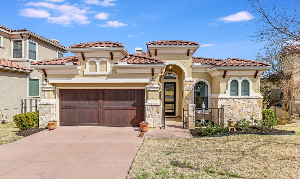 Casa De Estilo Toscano En Flintrock Falls En Bee Cave, Texas, Estados