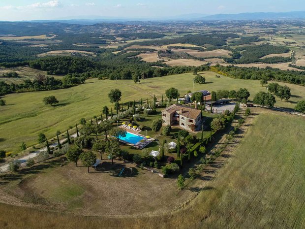 Luxury hilltop estates for sale in Siena, Tuscany, Italy | JamesEdition