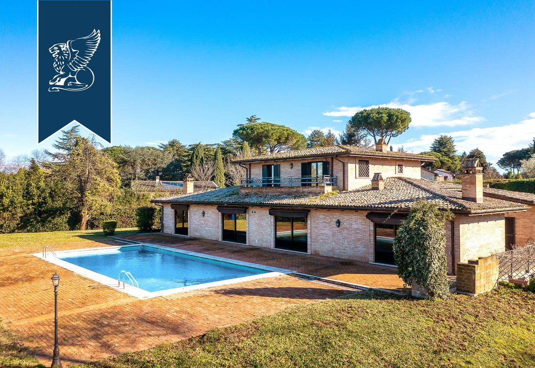 Charming Luxury Villa In The Elegant Olgiata Area In Rome, Lazio, Italy