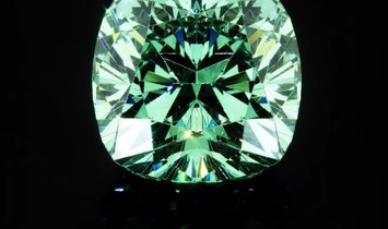 Cushion Shape Fancy Vivid Green Diamond (GIA Certified) (12601534)