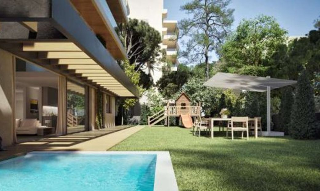 Luxury Garden Duplex With Swimming Pool For Sale In Glyfada. In Glyfada