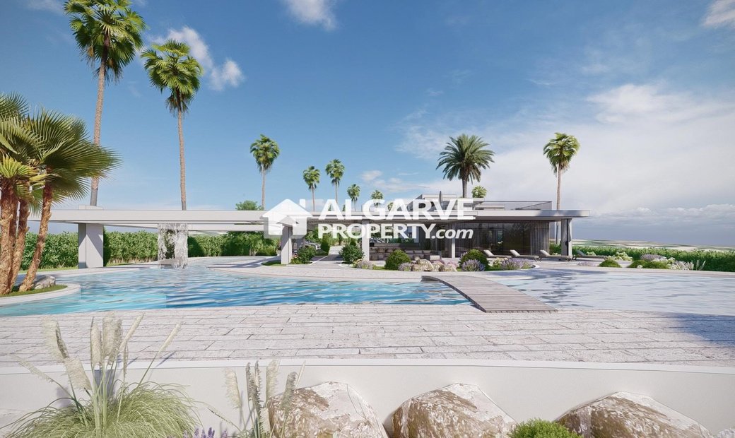 Almancil Plot Of Land With Sea Views For The In Almancil, Algarve