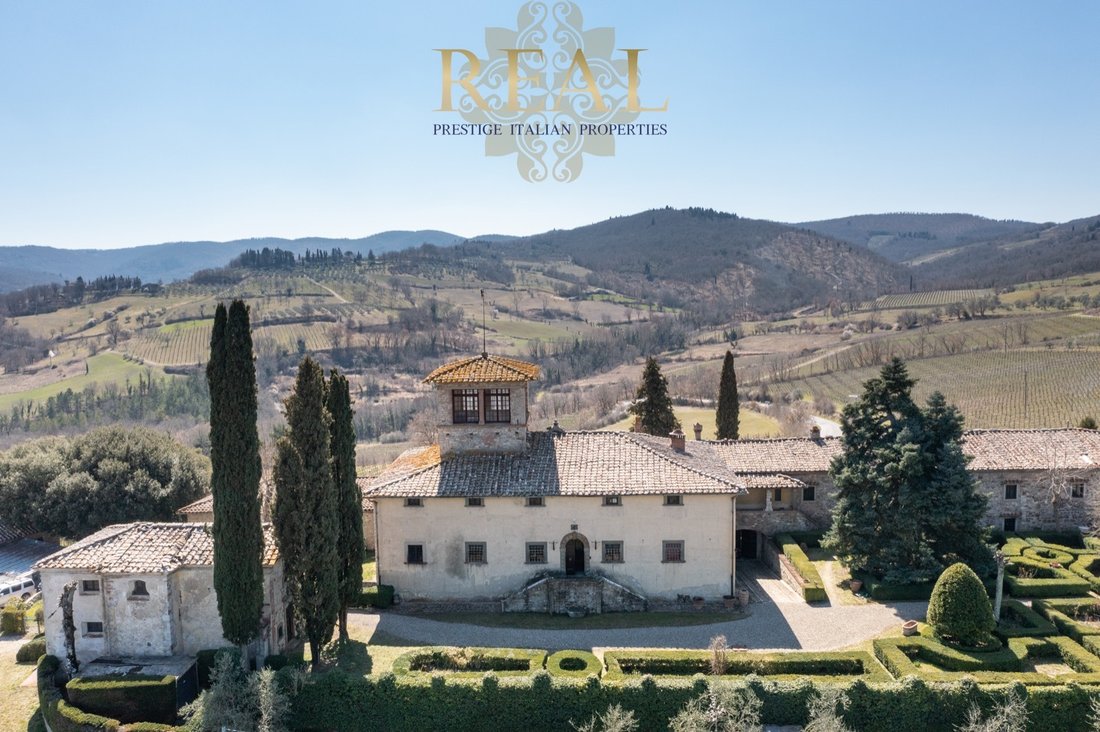 Magnificent Estate In The Heart Of Chianti Classico In Panzano, Tuscany, Italy For Sale (12604874)