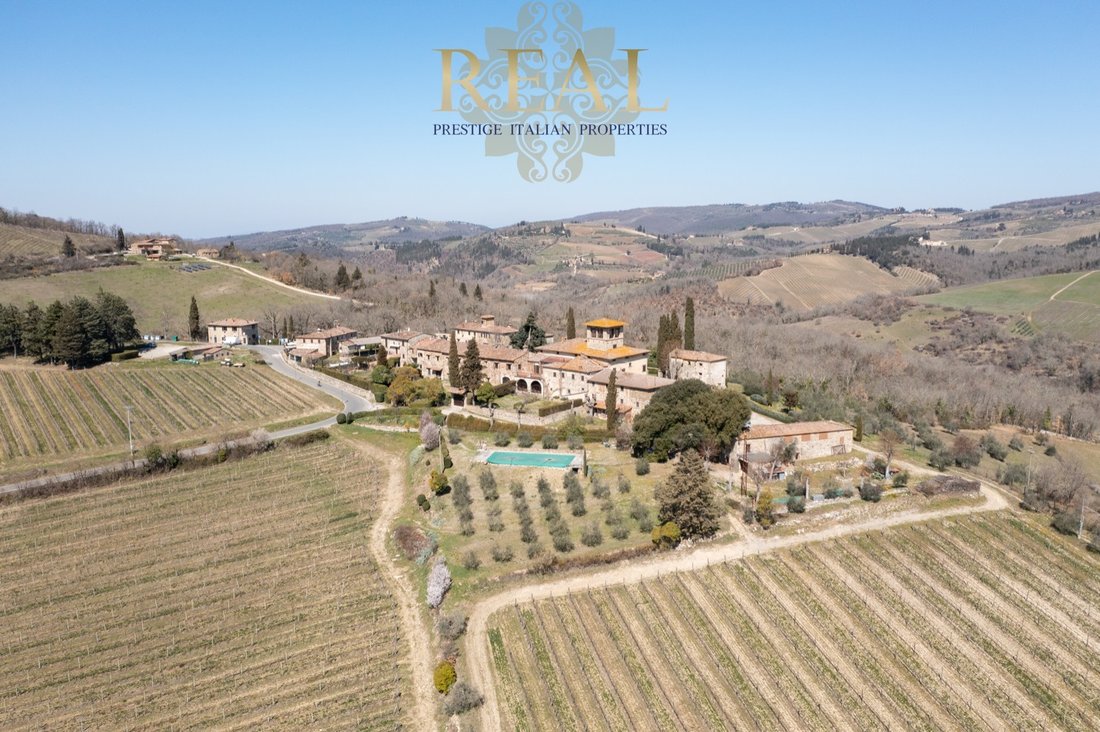Magnificent Estate In The Heart Of Chianti Classico In Panzano, Tuscany, Italy For Sale (12604874)