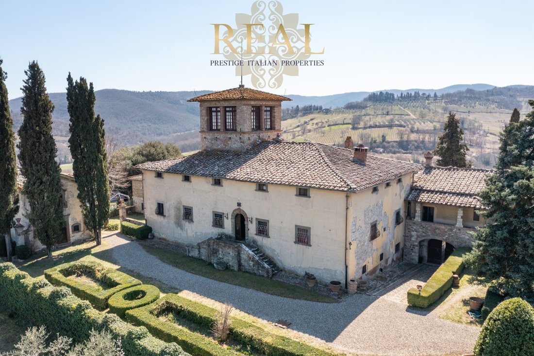 Estate in Montefioralle, Greve in Chianti, Tuscany 1 - 12604874