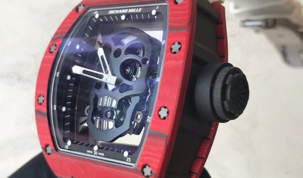 Watches - 3 Richard RM 52-01 Red Skull for sale on JamesEdition