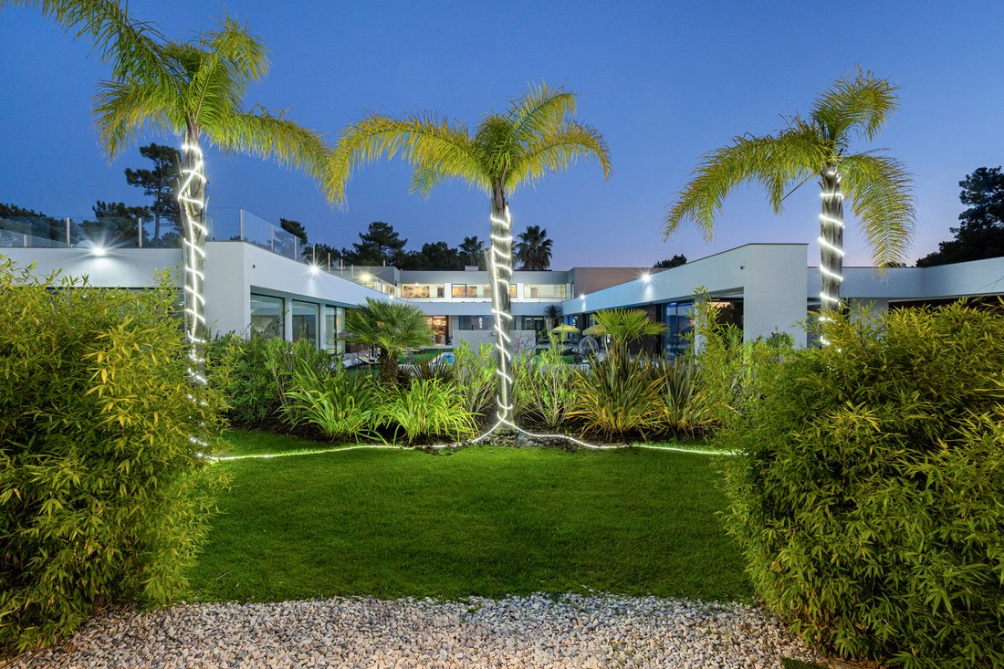 Palm Tree Villa Stunning Villa In In Santa Marta Do Pinhal, Setubal