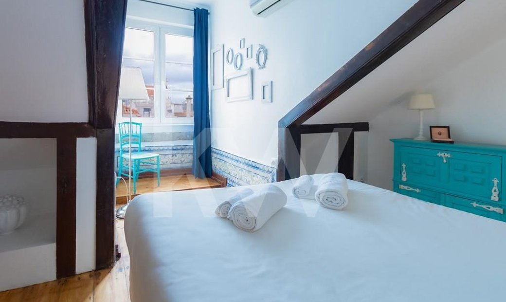 2 Bedroom Apartment, Rua De São Julião, 5 Th And Top In Lisbon, Lisbon