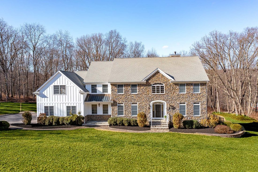 Vaste Maison De Campagne à Dans Township De Tewksbury, New Jersey