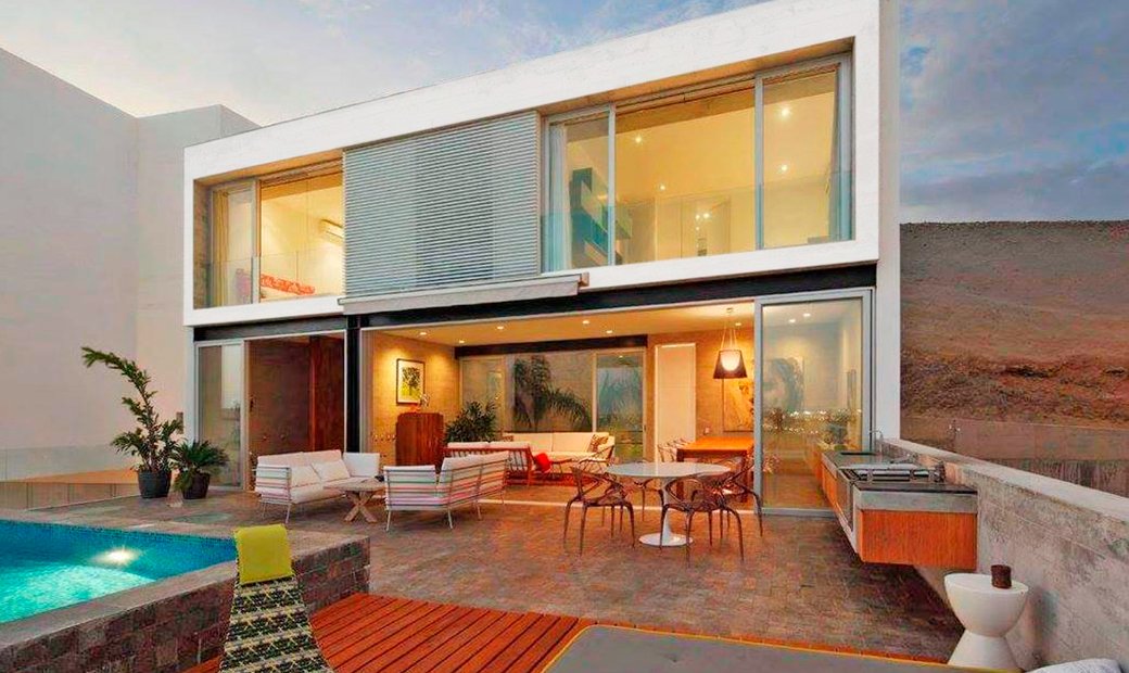 Beautiful House With Spectacular View In Playa Del In Asia, Lima Region