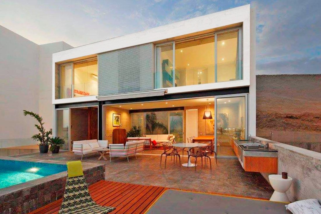 Beautiful House With Spectacular View In Playa Del In Asia, Lima Region