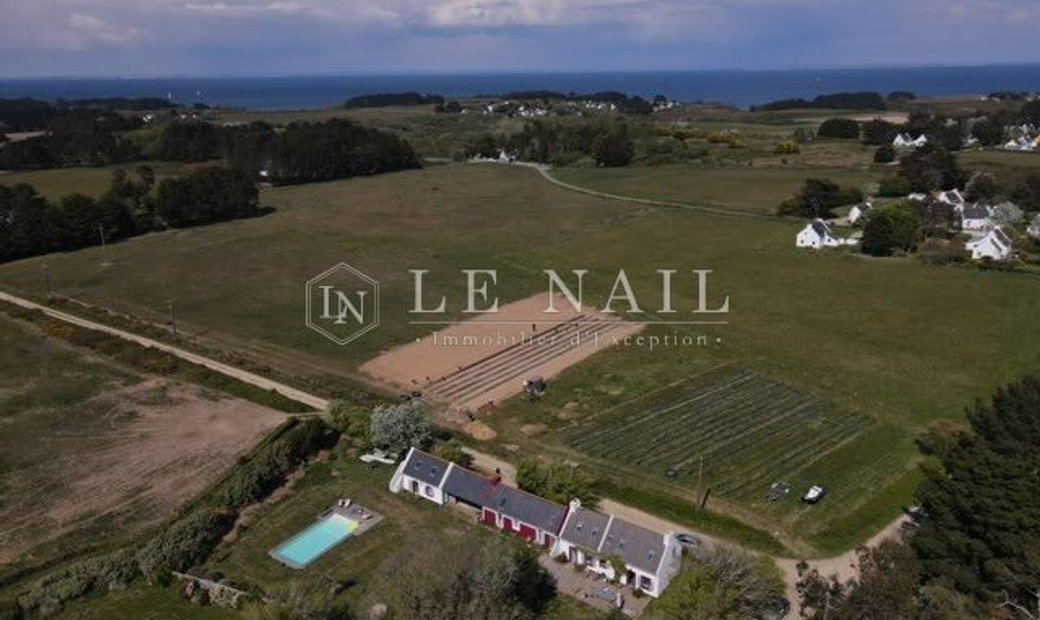 Ravishing Property (With Gites) In In Locmaria, Brittany, France For