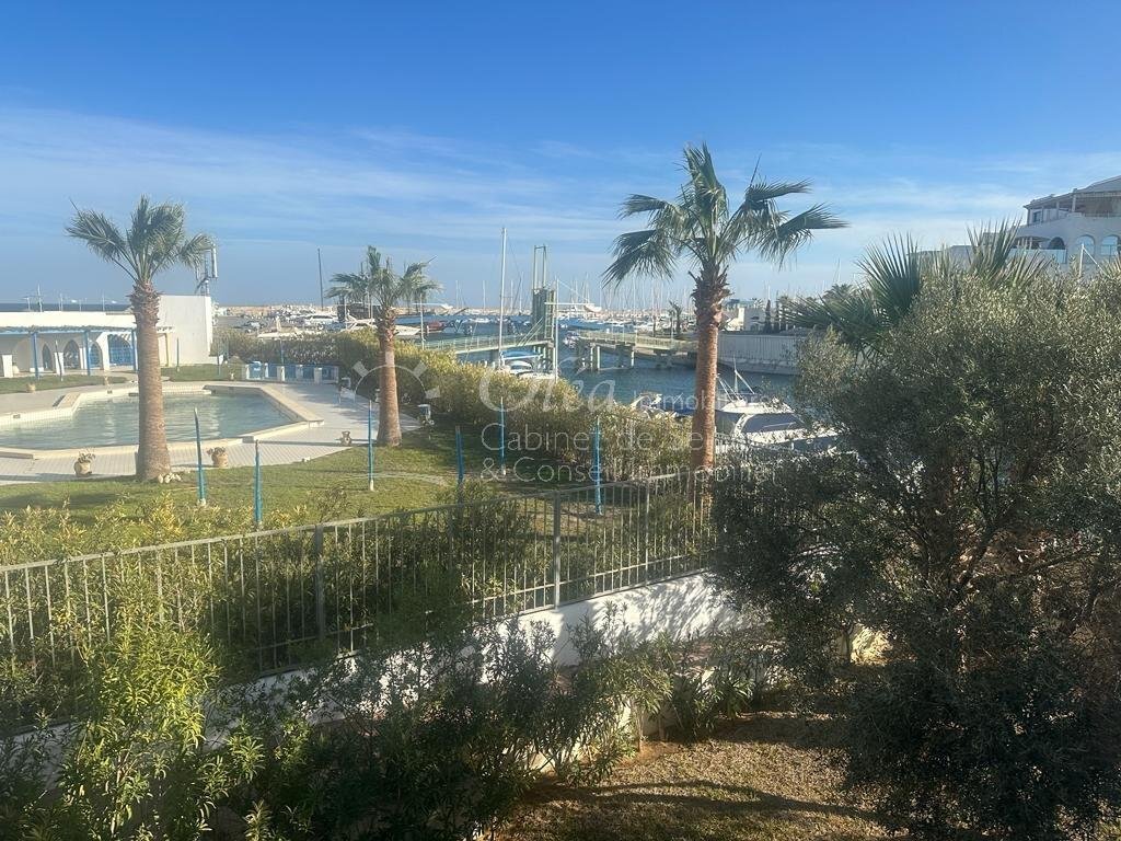 Apartment For Rent Overlooking Sea And Canal Dans Hammamet, Nabeul