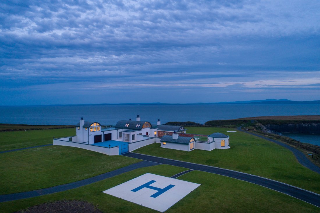 Dunmore Bay And Horse Island In Killarainy, County Clare, Ireland For